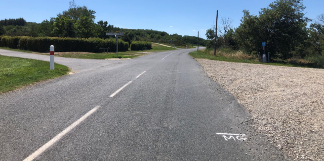 Le sommet de la côte de Saint-Romain-en-Gal © Gaëtan Barralon