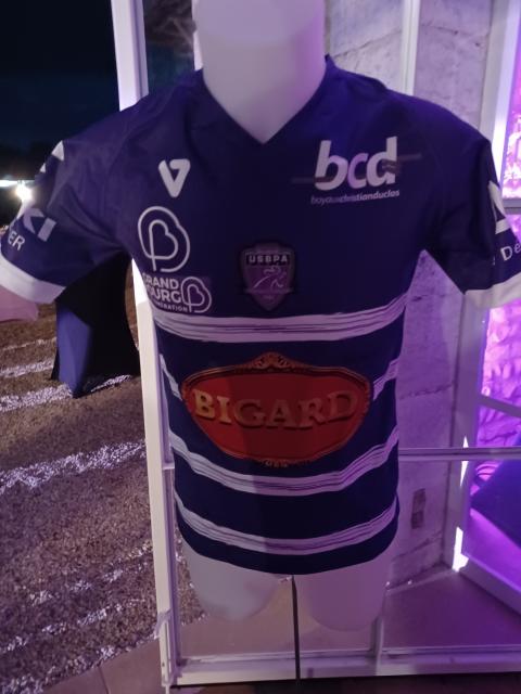 Maillot domicile USBPA saison 2022-2023 © Didier Berthet, Radio Scoop