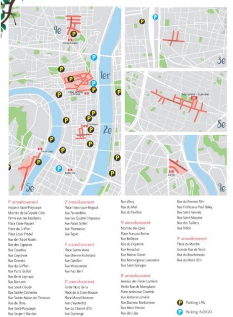 Le périmètre de La Voie est libre ! © Mairie de Lyon