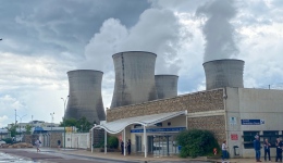 La centrale nucléaire du Bugey à Saint-Vulbas (01)