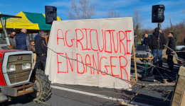 Les agriculteurs mobilisés