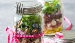 salade en pot