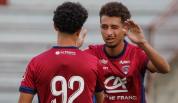 Maïdine Douane, attaquant du Clermont Foot.