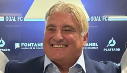 Noël Tosi, entraîneur du GOAL FC.