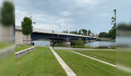 Les coureurs s'élanceront depuis le Pont de l'Europe pour le départ fictif.