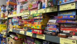 Les jeux de société, toujours très à la mode.