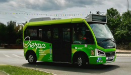 La navette urbaine du réseau Cherpa à Issoire