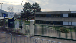 Le collège Marcel Aymé à Dagneux dans l'Ain.