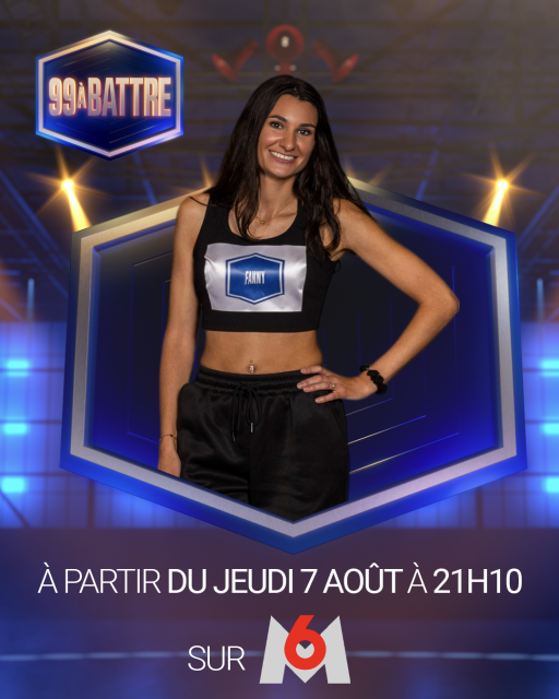 Fanny, Stéphanoise de 29 ans, participe à la nouvelle émission de M6 © Guillaume MIRAND/M6