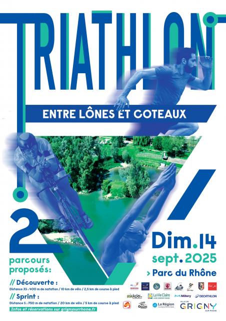 1ER TRIATHLON 2025 ENTRE LÔNES ET COTEAUX