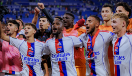 Les joueurs de l'OL.