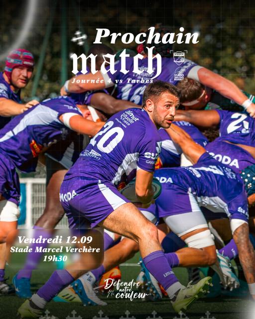 USBPA Rugby vs Tarbes