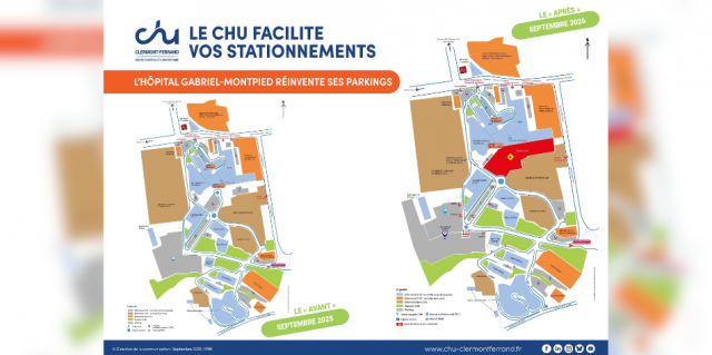 Le futur plan de stationnement au CHU en 2026