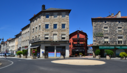 La commune d'Yssingeaux, en Haute-Loire