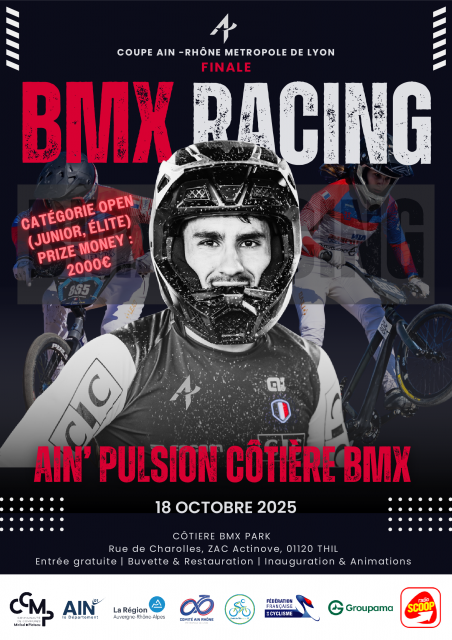 Finale de la coupe Ain-Rhône Métropole de BMX