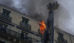 Les pompiers de l'Allier en intervention à Vichy