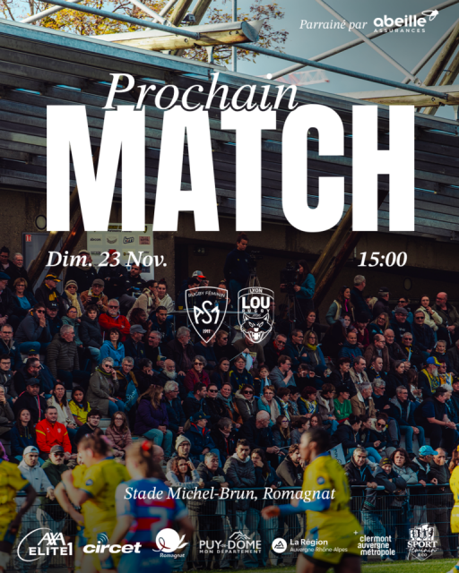 ASM Romagnat Rugby Féminin vs Lyon LOU Rugby Féminin