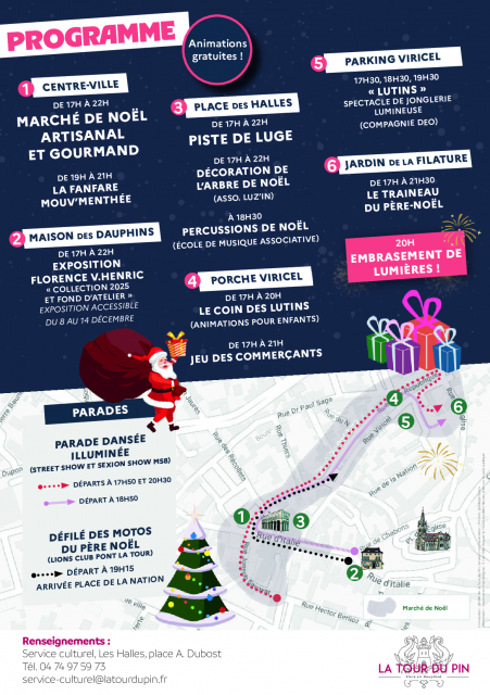 La fête des Lumières à la Tour du Pin