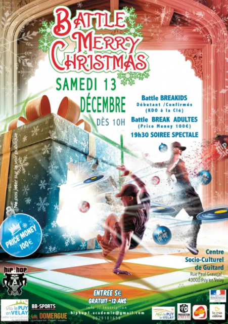 Battle Merry Christmas 2025 au Puy-en-Velay