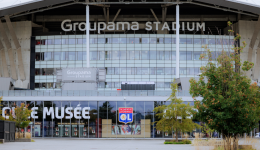 Le stade de l'OL à Décines.