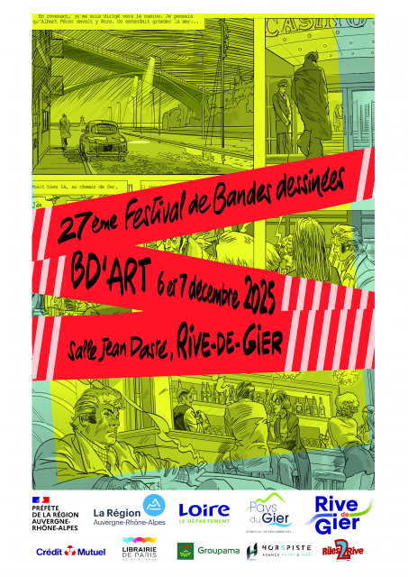 27ème festival de bandes dessinées BD'Art à Rive-de-Gier
