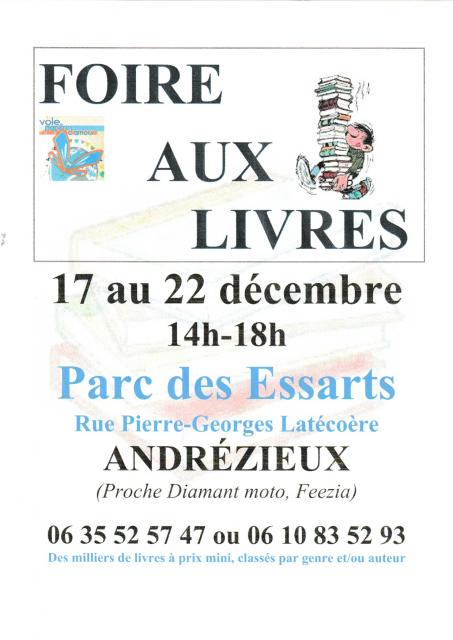 affiche bourse aux livres