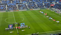 Les joueurs avant OL - Le Havre.