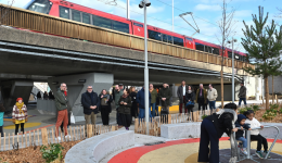 Le jardin des Carmes a été inauguré à Clermont-Ferrand