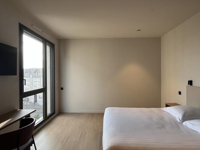 L'une des chambres de la Maison du Petit Monde à la Croix-Rousse. © Radio SCOOP.