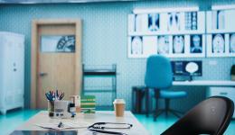 Un cabinet médical vide