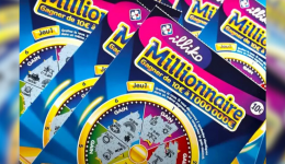 Des tickets de jeu Millionnaire.