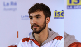 Le patineur Guillaume Cizeron