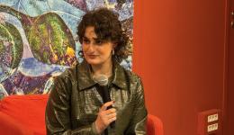 Gabriella Papadakis était en dédicaces à la librairie des Volcans à Clermont-Ferrand ce mardi.
