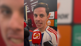 Rémi Himbert au micro de Radio SCOOP après OL - PAOK (4-2).