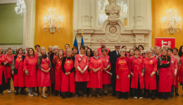 Les membres des Blouses Roses Clermont-Ferrand