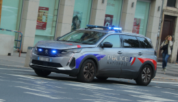 Les policiers se sont mobilisés en nombre pour tenter de retrouver les deux victimes enlevées à Saint-Martin-le-Vinoux, ce jeudi 5 février