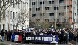 Plus de 3.200 personnes se sont rassemblées à Lyon ce samedi 21 février pour rendre hommage à Quentin