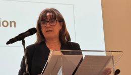 Véronique Sarselli, présidente de la Métropole de Lyon.