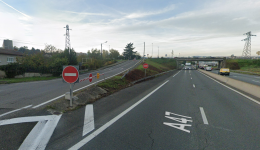 Des travaux vont être menés sur la bretelle d'entrée de l'échangeur du Sardon, à Rive-de-Gier (Loire)