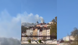 Des reprises de feu sont en cours au lycée Chartreux à Lyon