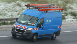 Les agents d'Enedis sont intervenus pour rétablir le courant à Saint-Prim en Isère