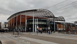 L'accident s'est produit ce vendredi 10 avril après-midi près du centre commercial Confluence