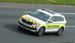 Un véhicule du SMUR de Villefranche-sur-Saône