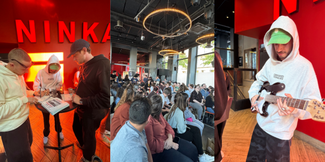 47TER était au Ninkasi Cordeliers à Lyon, ce mercredi 15 avril. © Radio Scoop