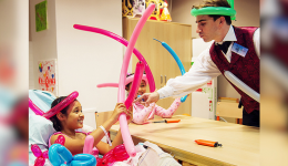 L'association Magie à l'hôpital organise des spectacles pour les enfants hospitalisés