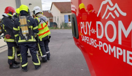 Une dizaine de sapeurs-pompiers se sont mobilisés ce samedi 23 mai à Sauxillanges