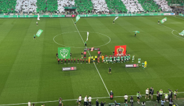 L'ASSE affrontait l'OGC Nice pour le barrage aller d'accession à la Ligue 1 ce mardi 26 mai.