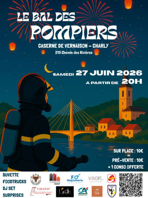 Le Bal des pompiers de Vernaison-Charly