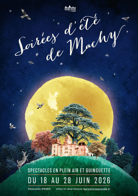 Les Soirées d'été au Château de Machy à Chasselay