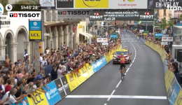 Le Danois Anthon Charmig remporte la 2e étape du Tour Auvergne-Rhône-Alpes